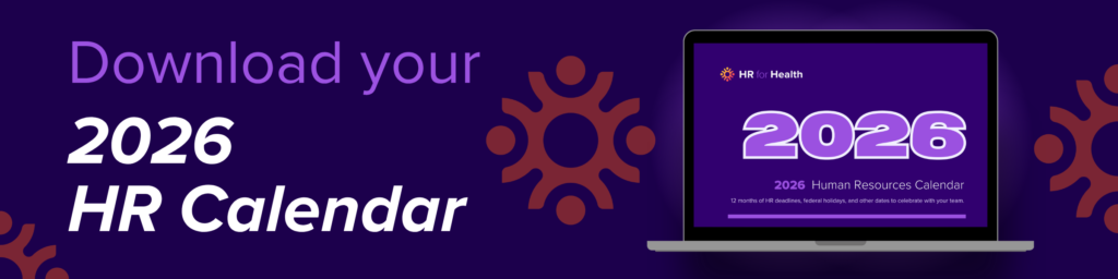 Download your 2026 HR Calendar. HR for Health