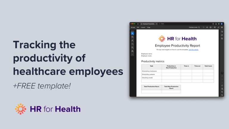 Employee Productivity Report Guide [+Template] | hrforhealth.com
