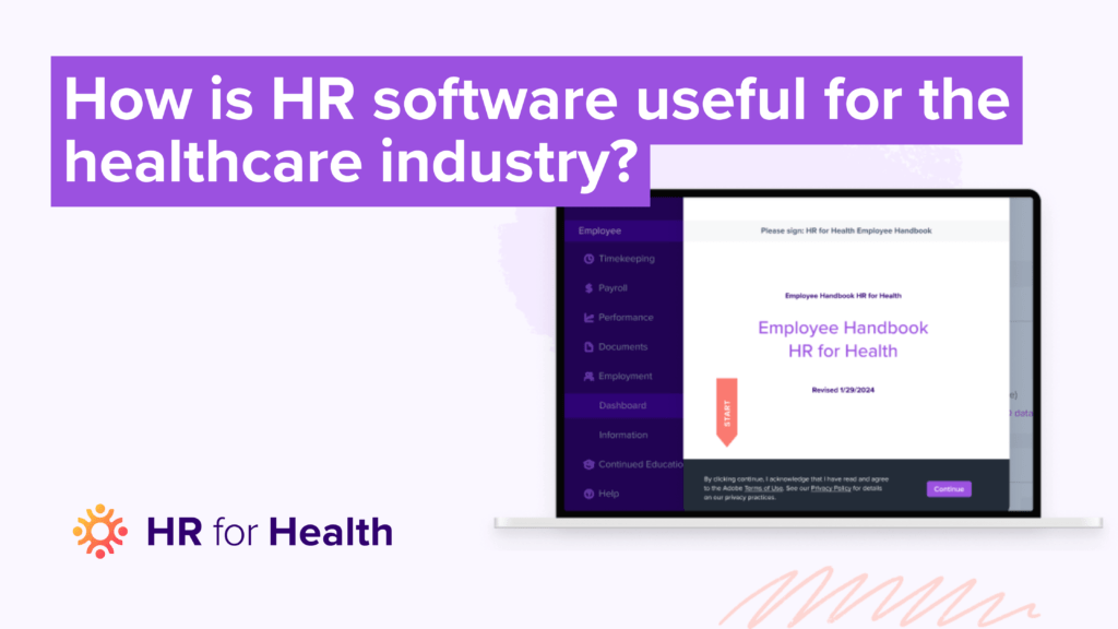 How is HR software useful for the healthcare industry